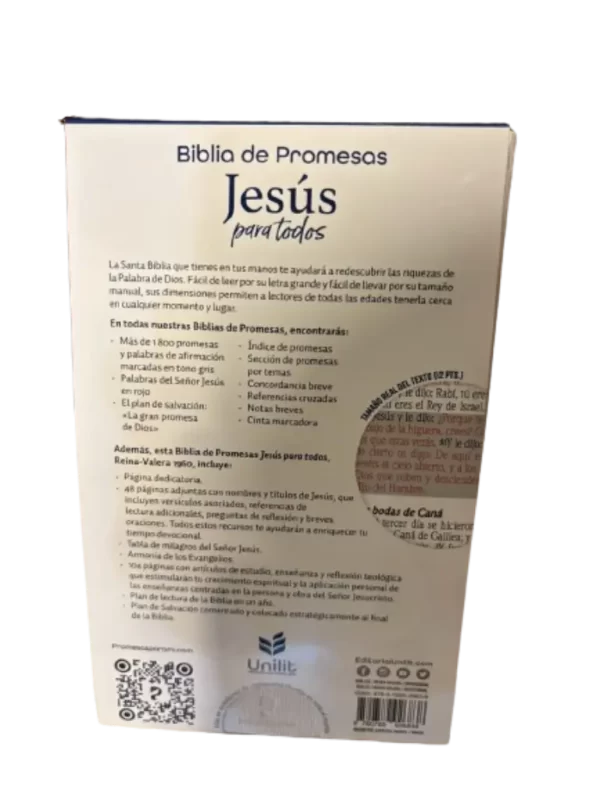 Biblia de Promesas Jesus Unilit