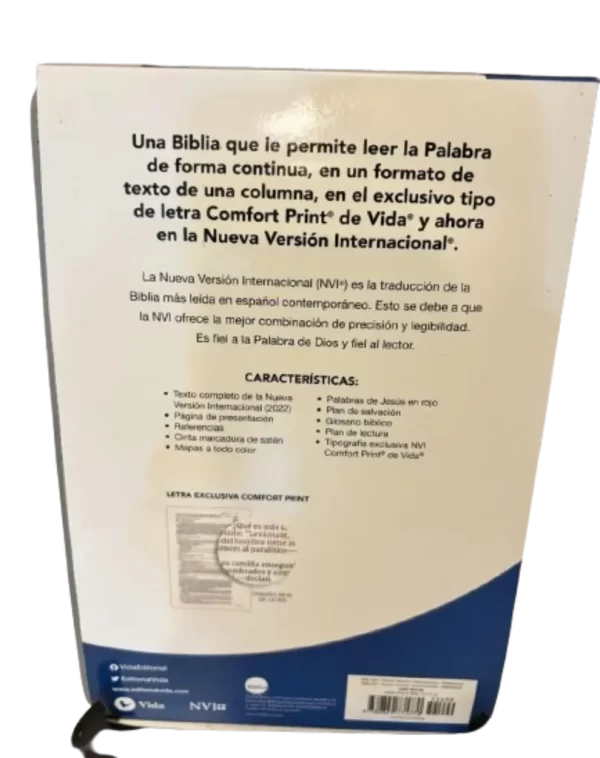 Santa Biblia una columna con referencias NVI