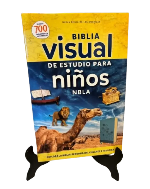 Biblia Visual de Estudio para Niños: Explora la Palabra de Dios de manera fascinante