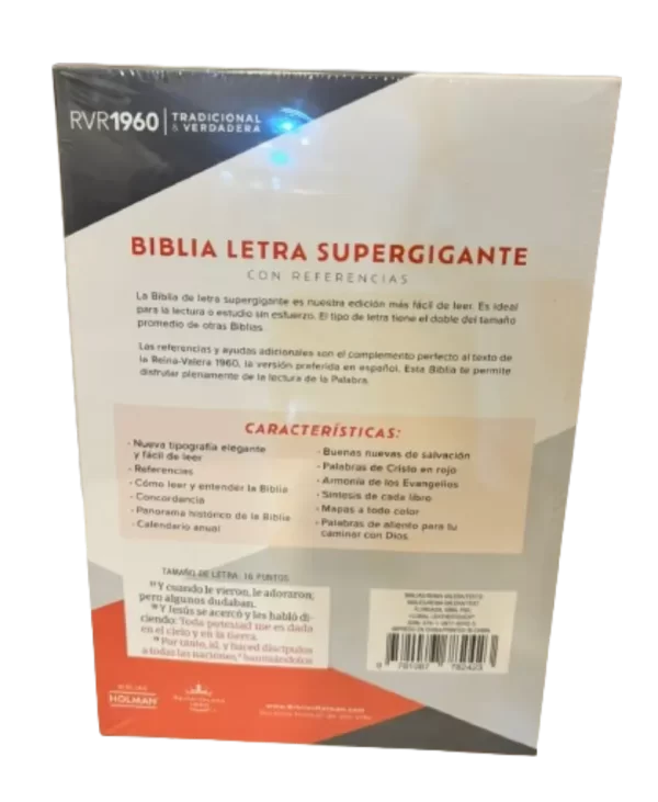 Santa Biblia Letra Súper Gigante Tyndale